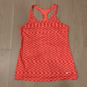 Nike Neon Red Racerback Tank Top